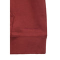 Dark Red - Lifestyle - Animal Mens Icon Organic Drop Shoulder Hoodie