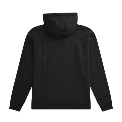 Jet Black - Back - Animal Mens Icon Organic Drop Shoulder Hoodie