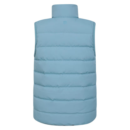 Light Blue - Back - Mountain Warehouse Childrens-Kids Rocko Water Resistant Padded Gilet