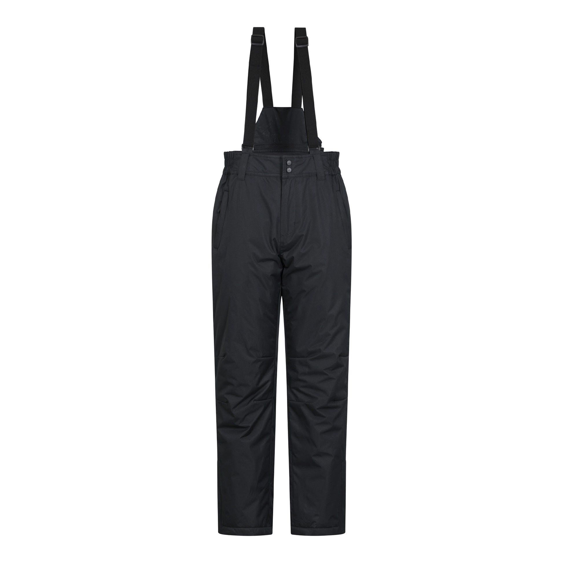 Black - Front - Mountain Warehouse Mens Dusk Ski Trousers