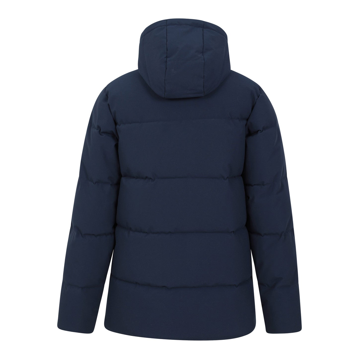 Navy - Back - Mountain Warehouse Womens-Ladies Manta Borg Lined Padded Jacket