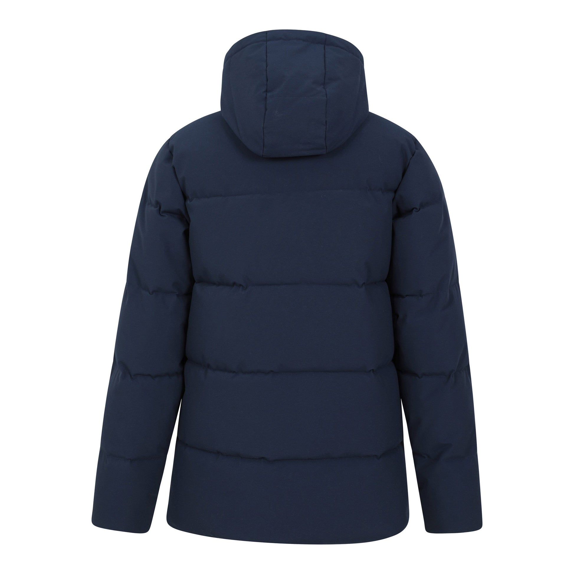 Navy - Back - Mountain Warehouse Womens-Ladies Manta Borg Lined Padded Jacket