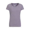 Purple - Front - Mountain Warehouse Womens-Ladies Double Layered T-Shirt