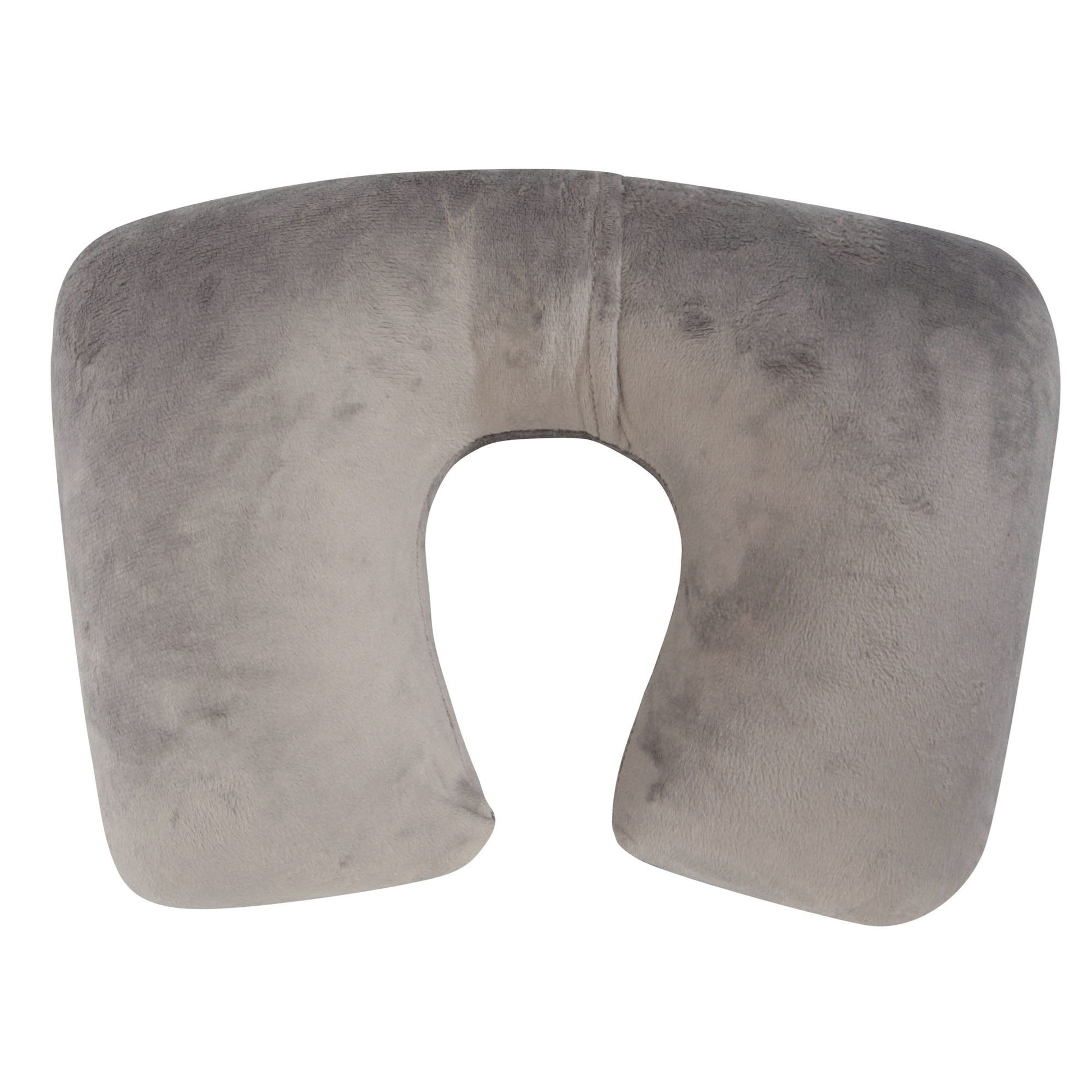 Grey - Front - Mountain Warehouse Fleece Inflatable Pillow