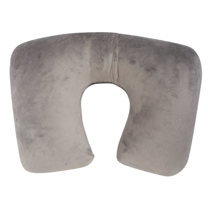Grey - Front - Mountain Warehouse Fleece Inflatable Pillow
