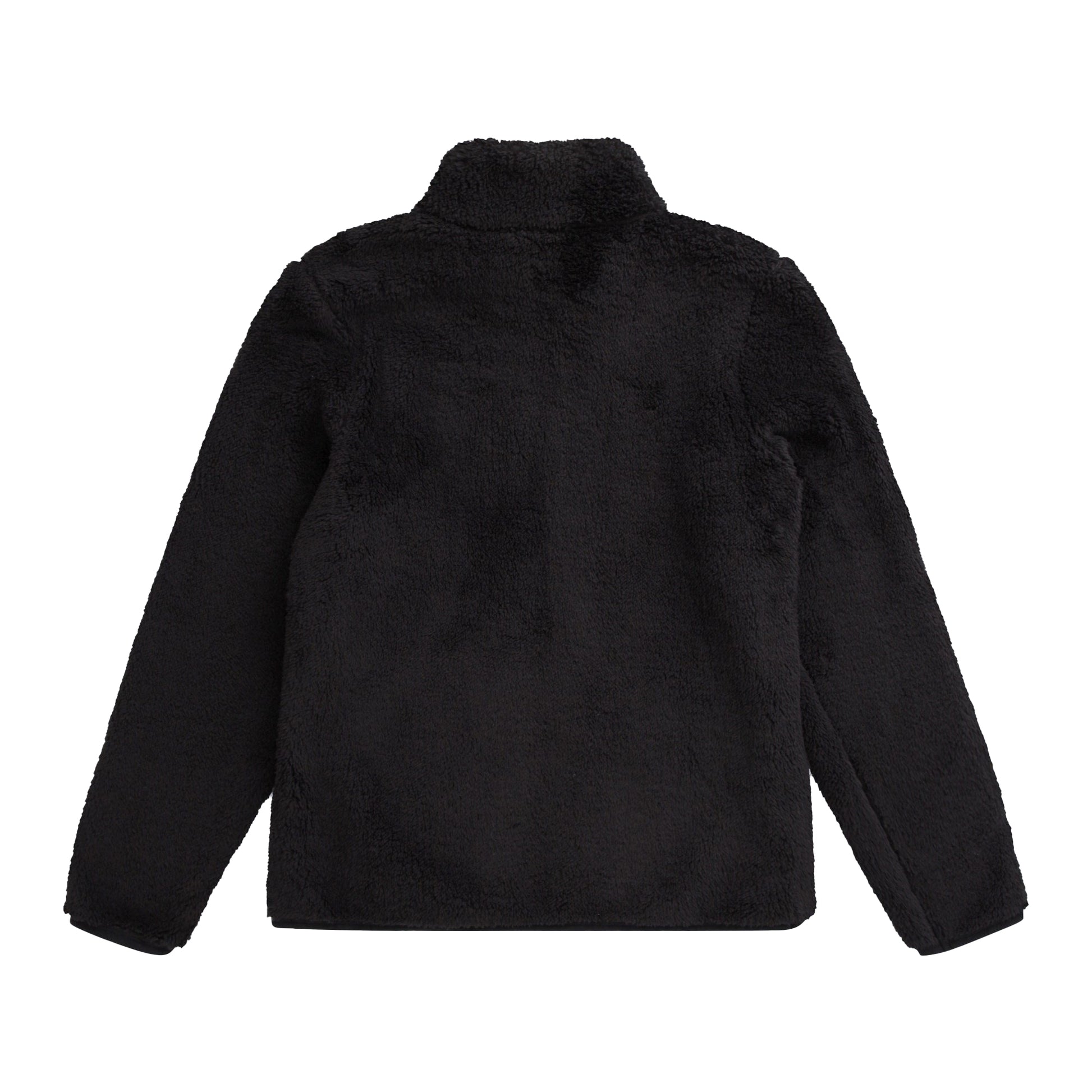 Jet Black - Back - Animal Womens-Ladies Teddy Fleece Jacket