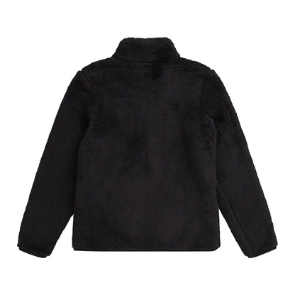Jet Black - Back - Animal Womens-Ladies Teddy Fleece Jacket