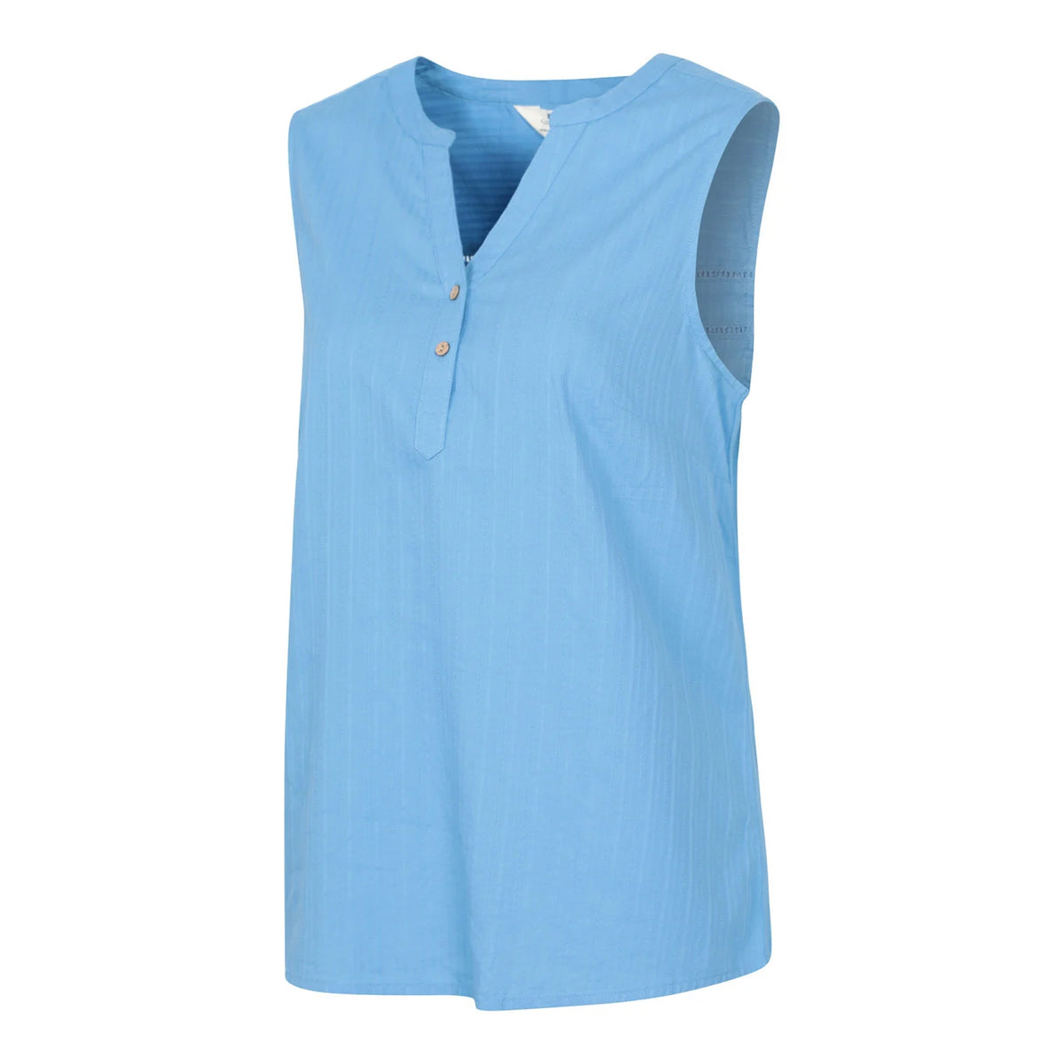 Bright Blue - Side - Mountain Warehouse Womens-Ladies Petra Sleeveless Shirt
