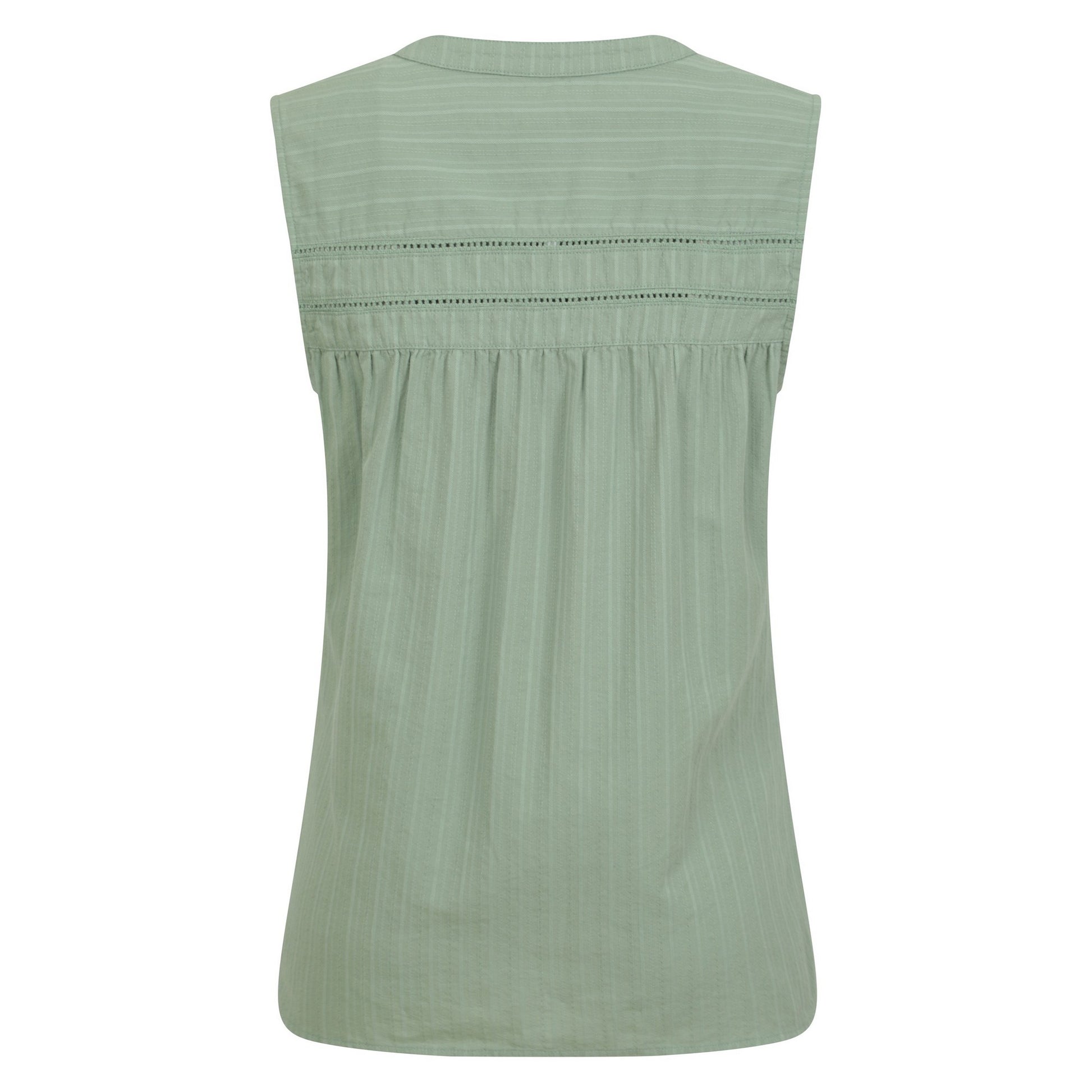 Khaki Green - Back - Mountain Warehouse Womens-Ladies Petra Sleeveless Shirt