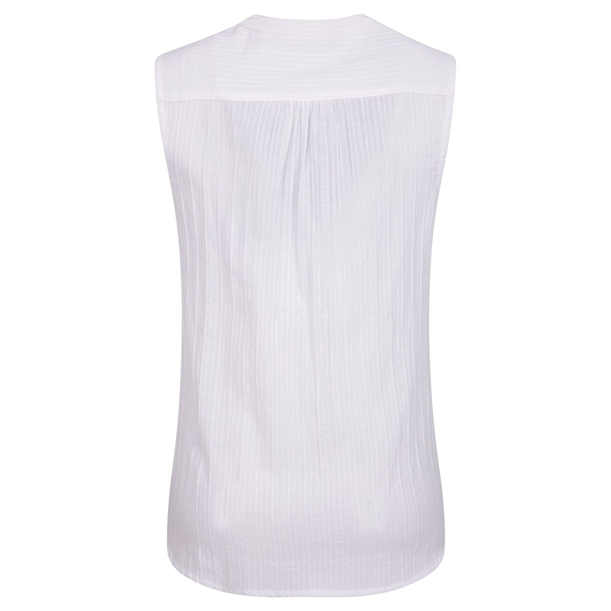 White - Back - Mountain Warehouse Womens-Ladies Petra Sleeveless Shirt