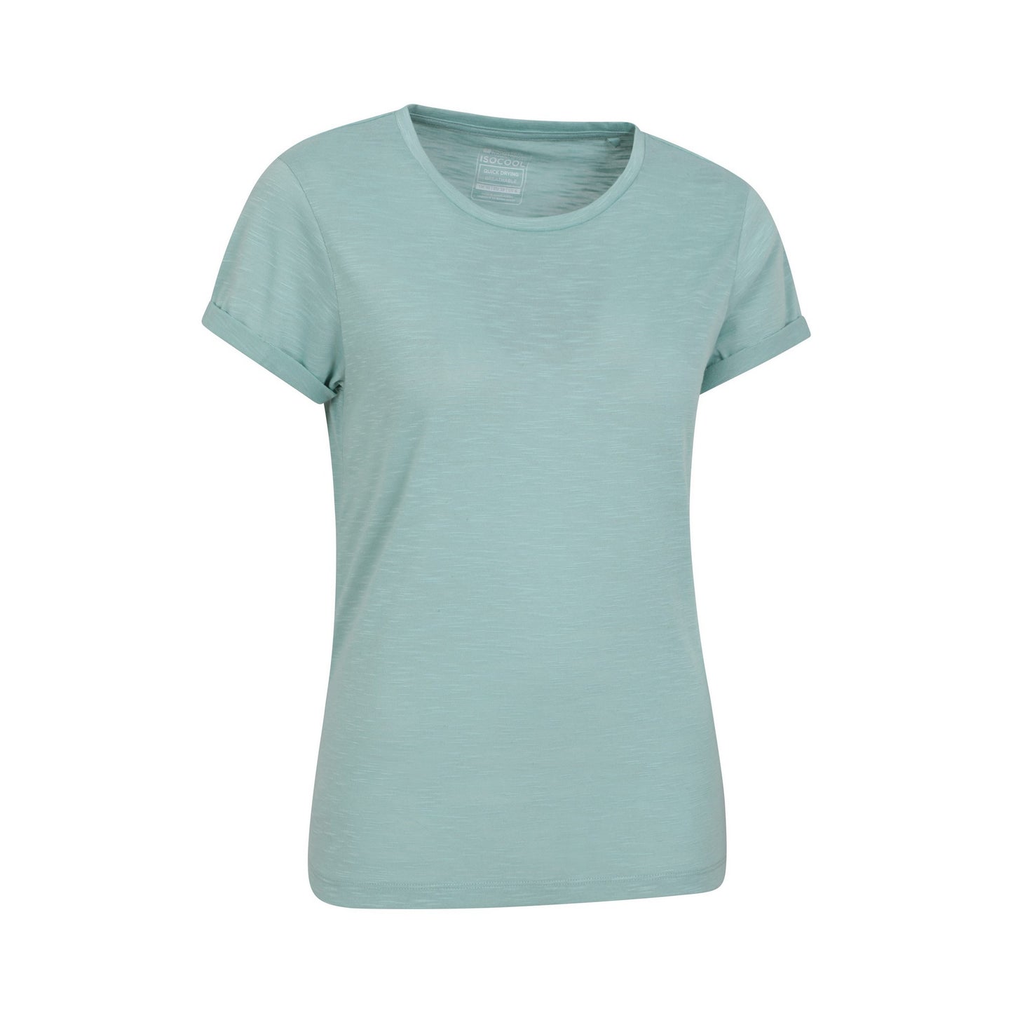 Pale Green - Side - Mountain Warehouse Womens-Ladies Bude Relaxed Fit T-Shirt