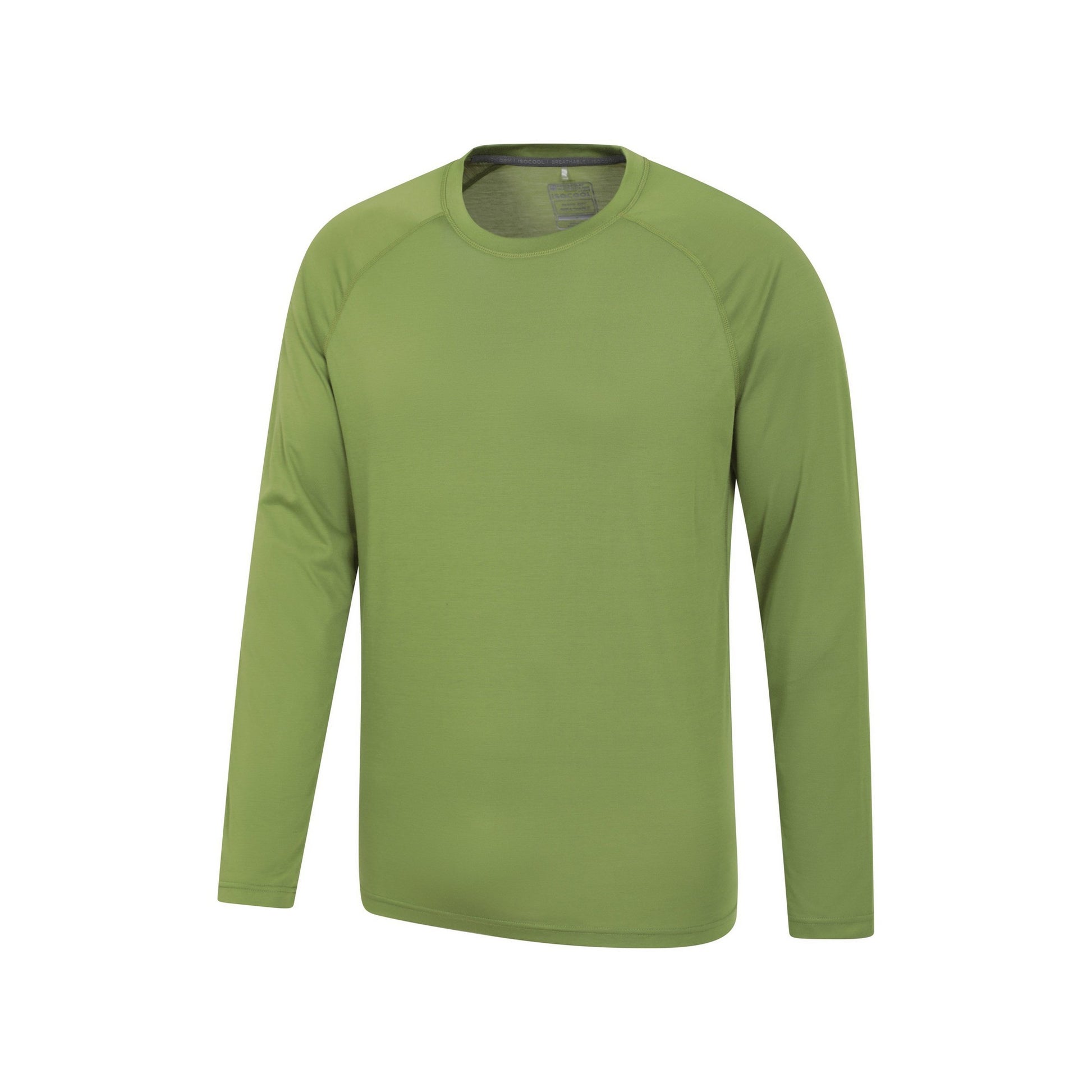 Green - Side - Mountain Warehouse Mens Plain Quick Dry Active Top