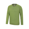 Green - Side - Mountain Warehouse Mens Plain Quick Dry Active Top