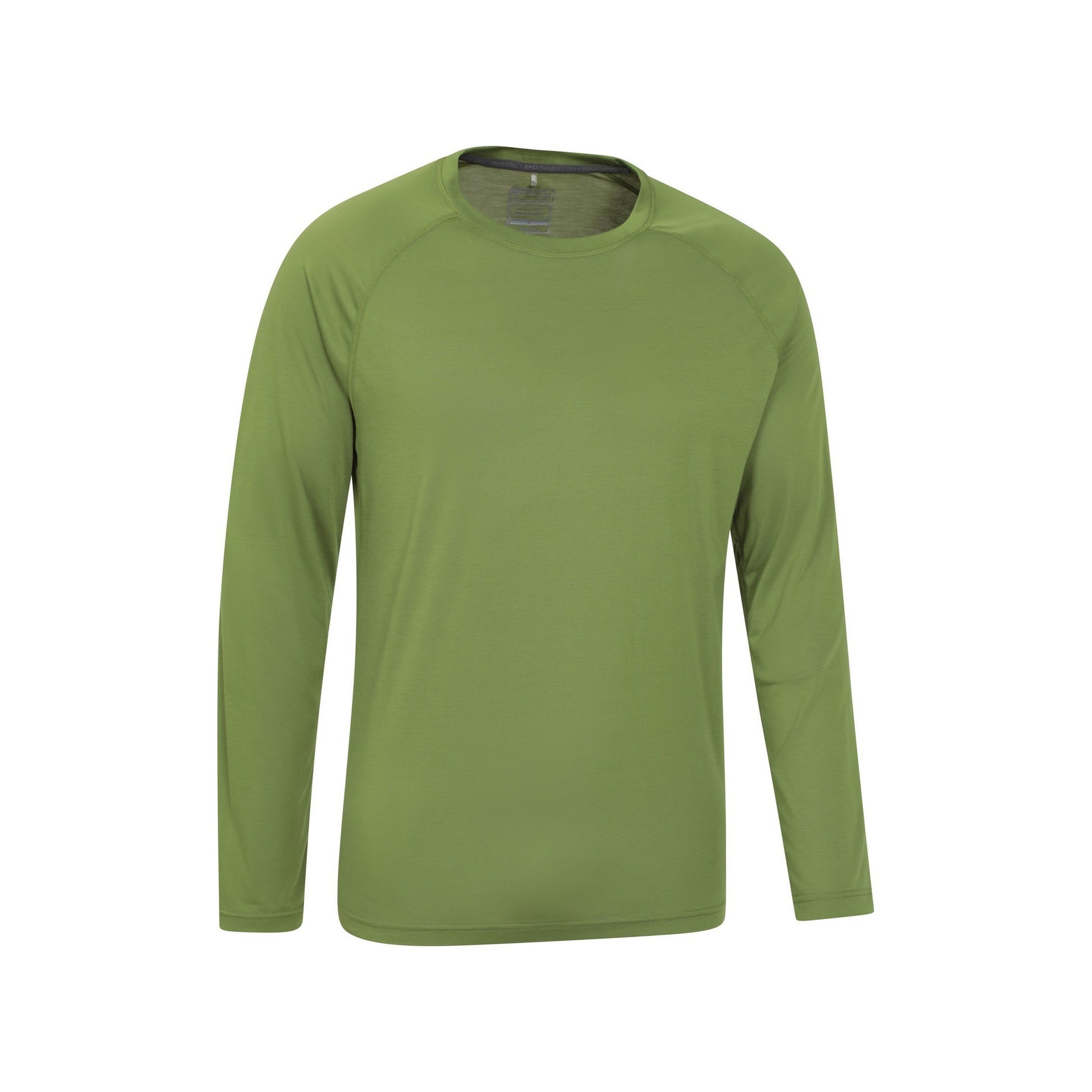 Green - Lifestyle - Mountain Warehouse Mens Plain Quick Dry Active Top