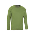 Green - Lifestyle - Mountain Warehouse Mens Plain Quick Dry Active Top