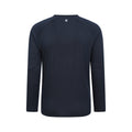Navy - Back - Mountain Warehouse Mens Plain Quick Dry Active Top