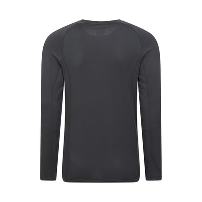 Grey - Back - Mountain Warehouse Mens Vermont Base Layer Top