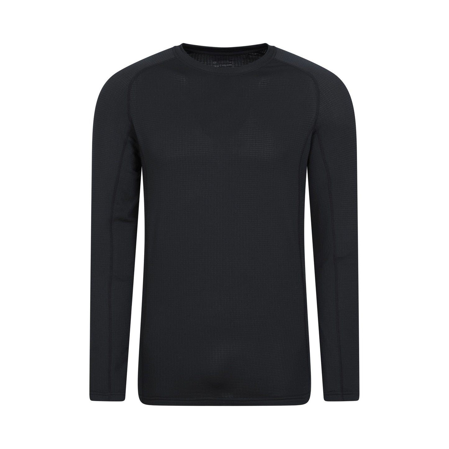 Black - Front - Mountain Warehouse Mens Vermont Base Layer Top
