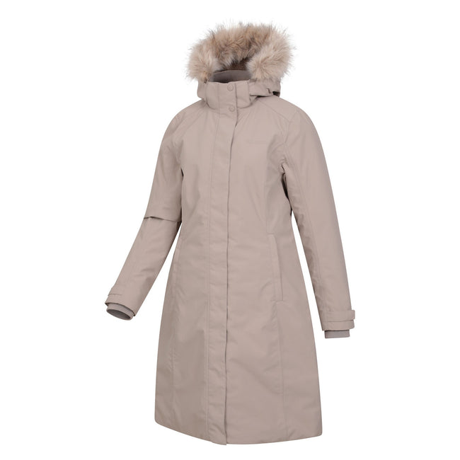 Mountain Warehouse Womens Ladies Meadow Borg Lined Waterproof Padded