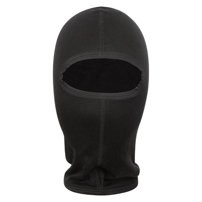 Black - Front - Mountain Warehouse Mens Plain Silk Balaclava