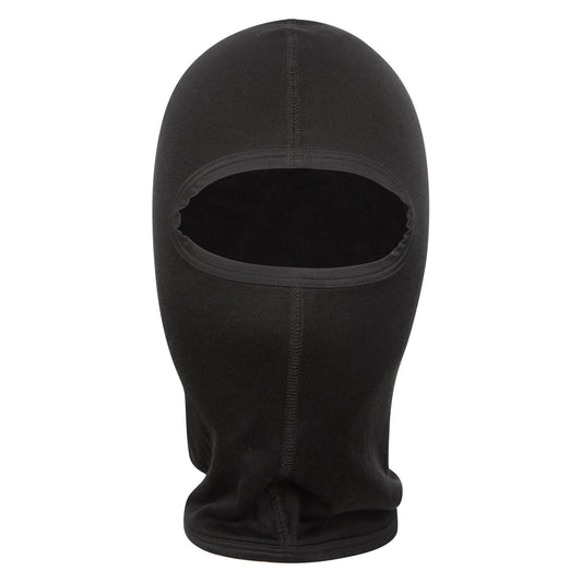 Black - Front - Mountain Warehouse Mens Plain Silk Balaclava