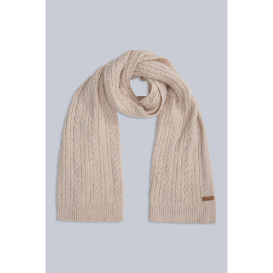 Light Beige - Front - Animal Womens-Ladies Becky Knitted Scarf