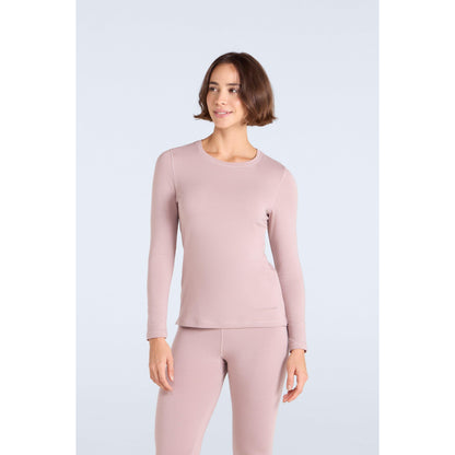 Taupe - Front - Animal Womens-Ladies Blaze Base Layer Top