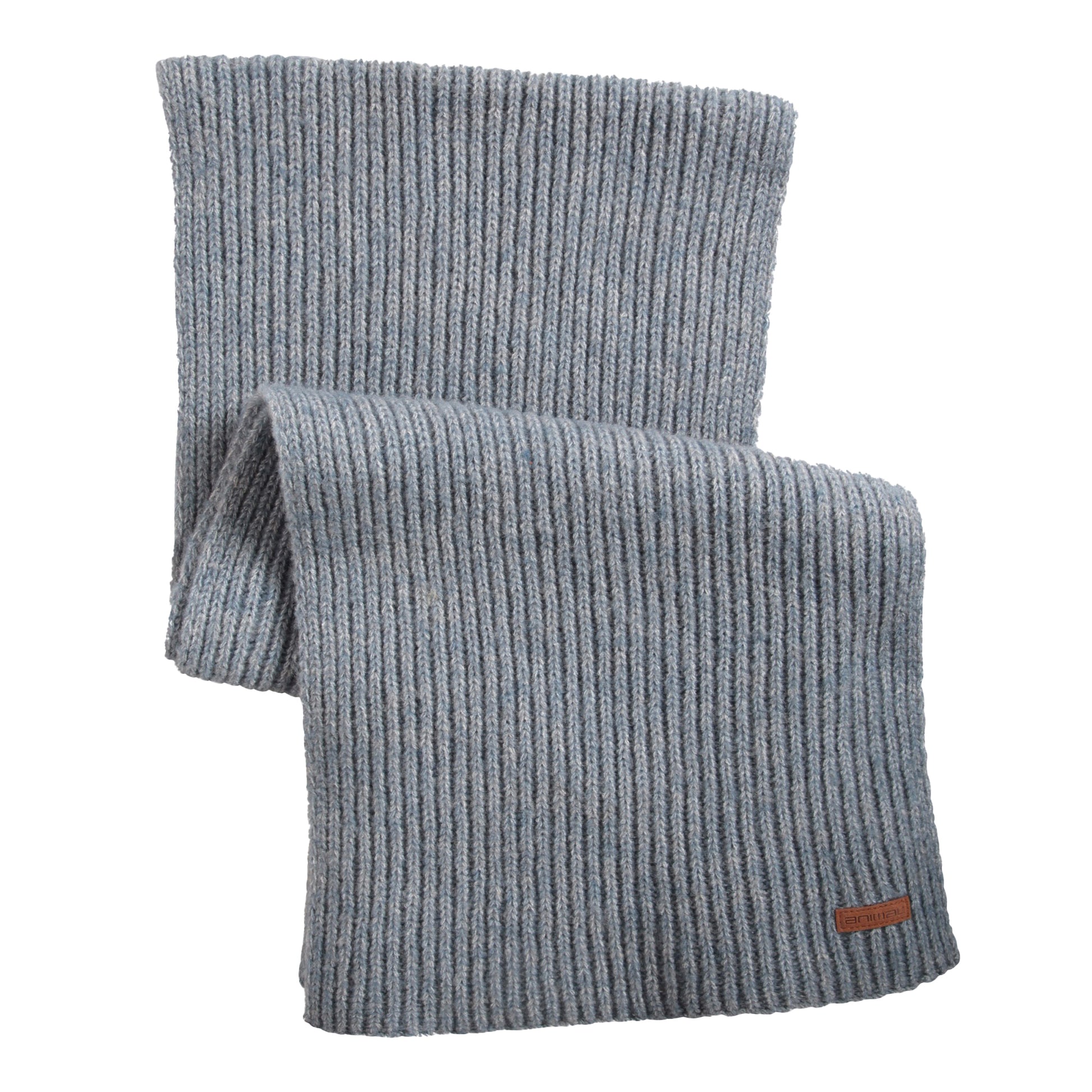 Blue - Back - Animal Mens Codi Knitted Scarf