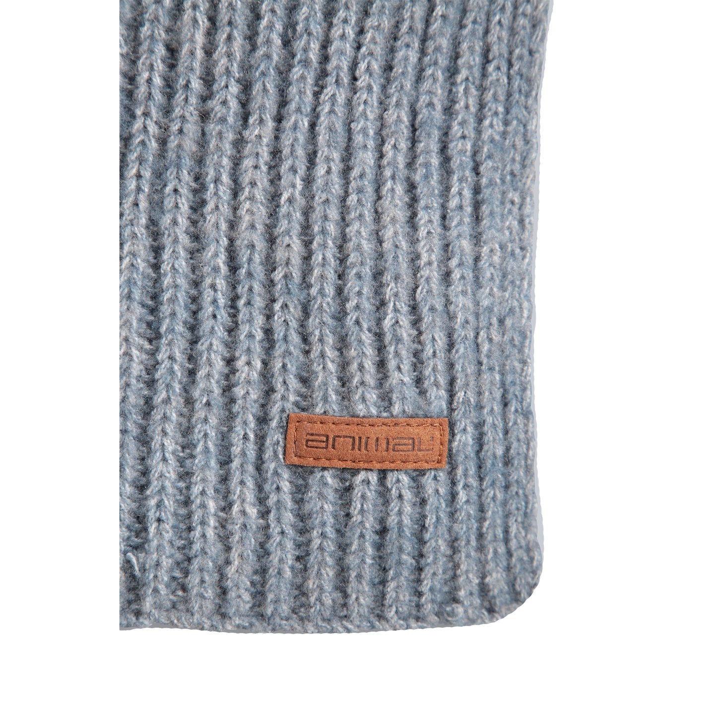Blue - Side - Animal Mens Codi Knitted Scarf