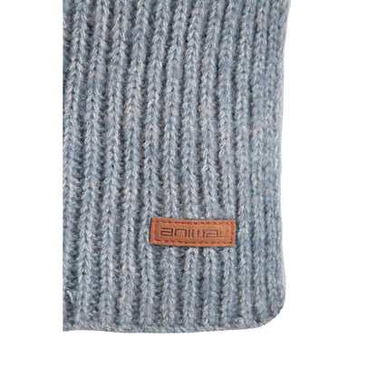 Blue - Side - Animal Mens Codi Knitted Scarf