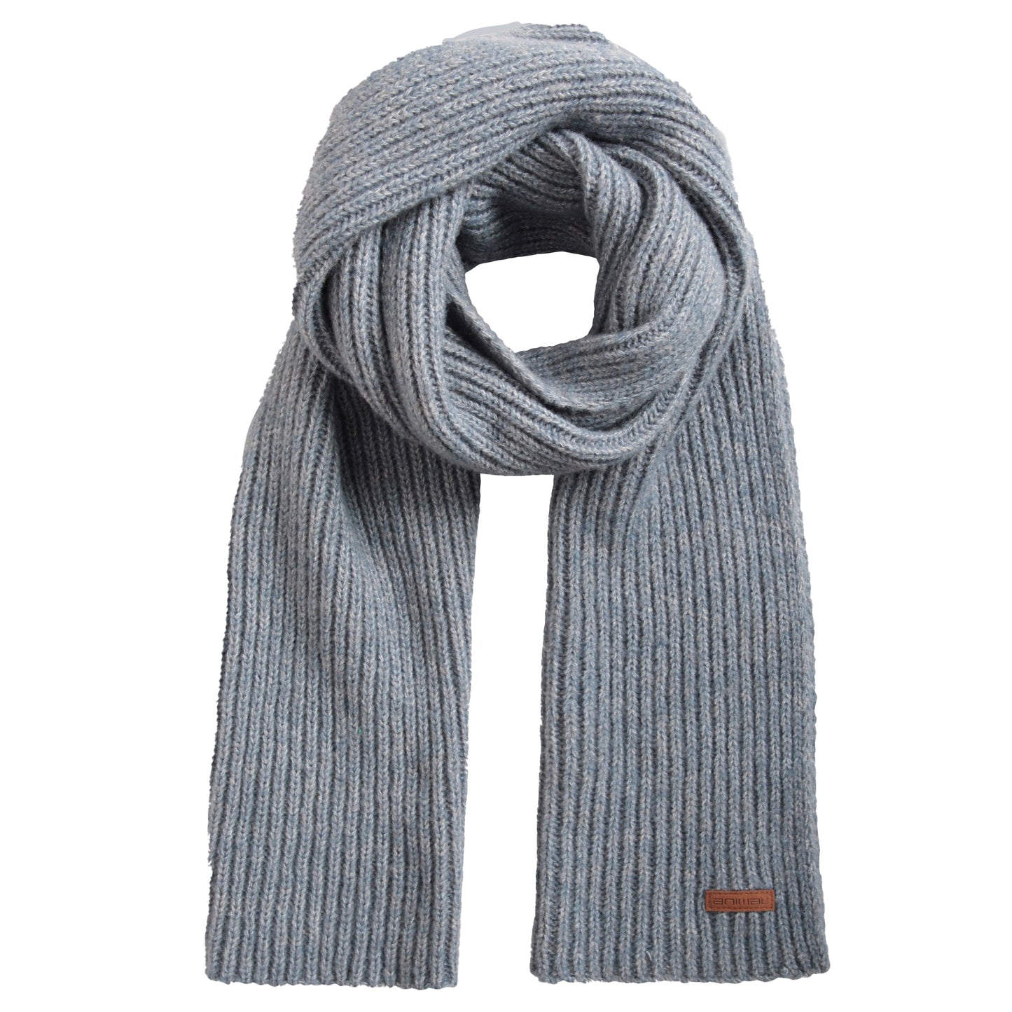 Blue - Front - Animal Mens Codi Knitted Scarf