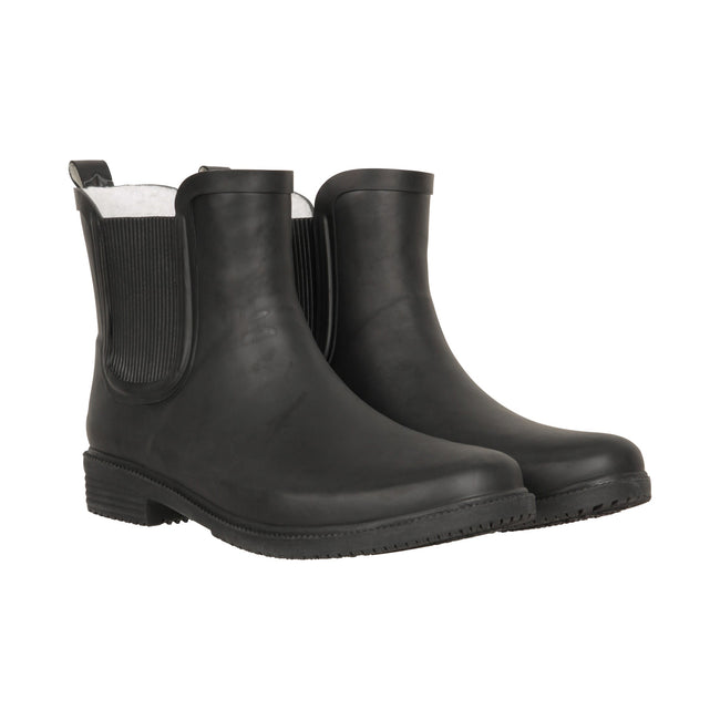 Black - Front - Mountain Warehouse Womens-Ladies Winter Wellington Boots