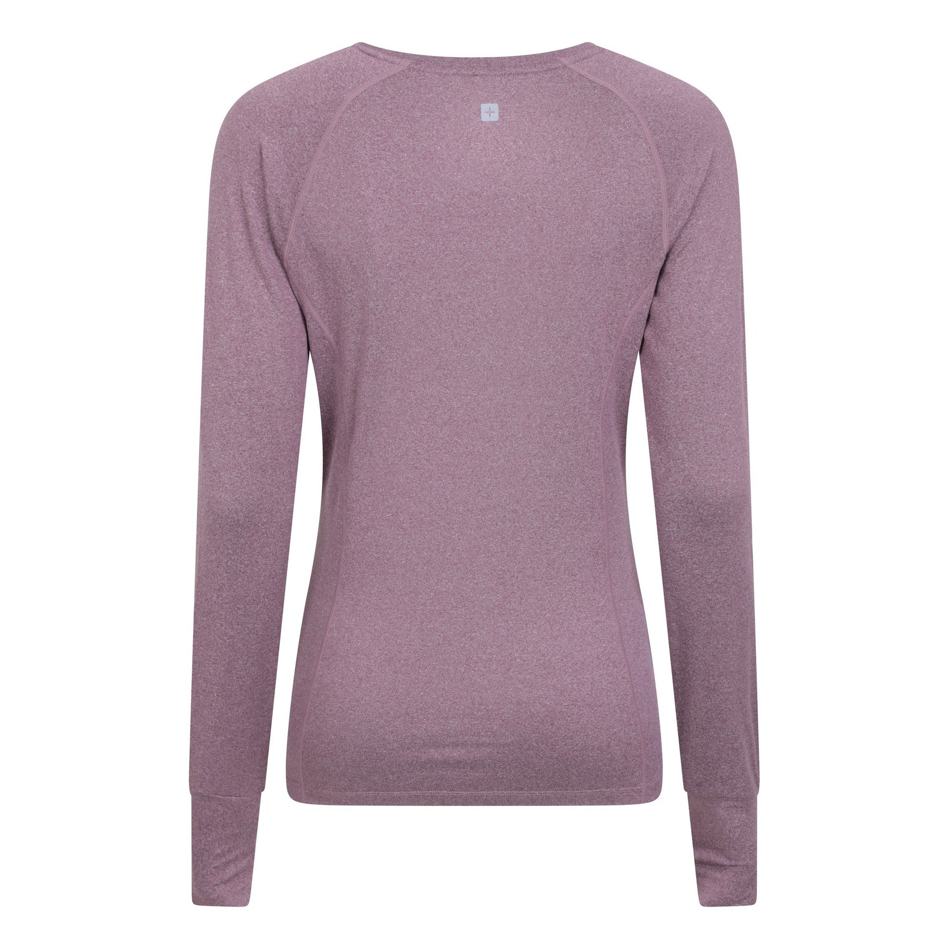 Berry - Back - Mountain Warehouse Womens-Ladies Stance Soft Touch Long-Sleeved T-Shirt