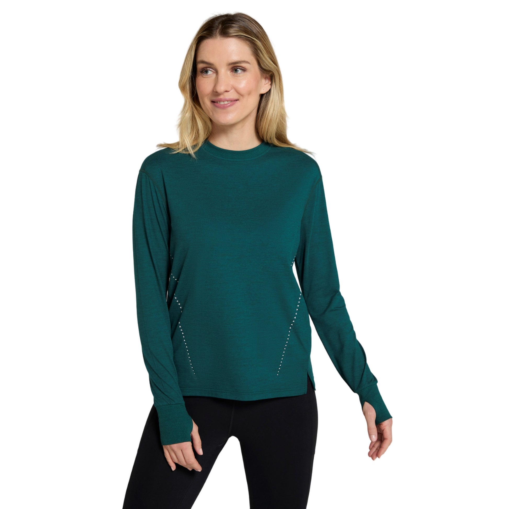 Dark Green - Lifestyle - Mountain Warehouse Womens-Ladies Time Trial Running T-Shirt