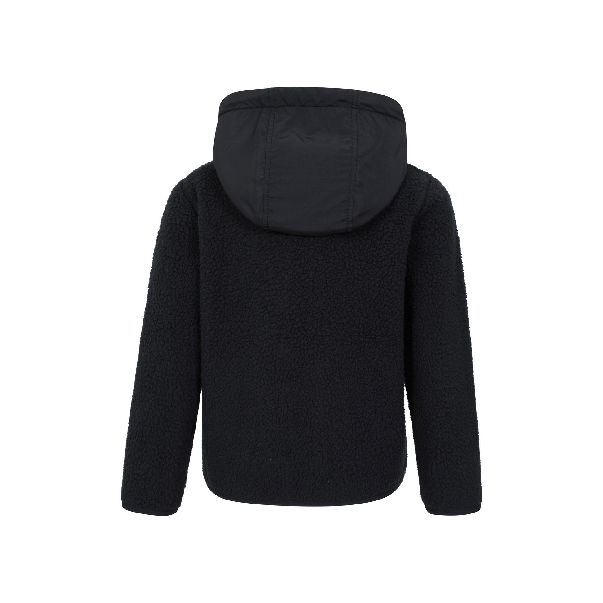Black - Back - Mountain Warehouse Childrens-Kids Willow Borg Fleece Hoodie