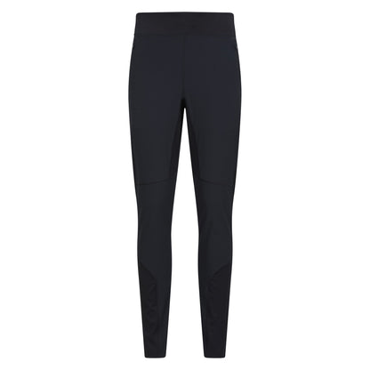 Black - Front - Mountain Warehouse Womens-Ladies Etna Water Resistant Leggings