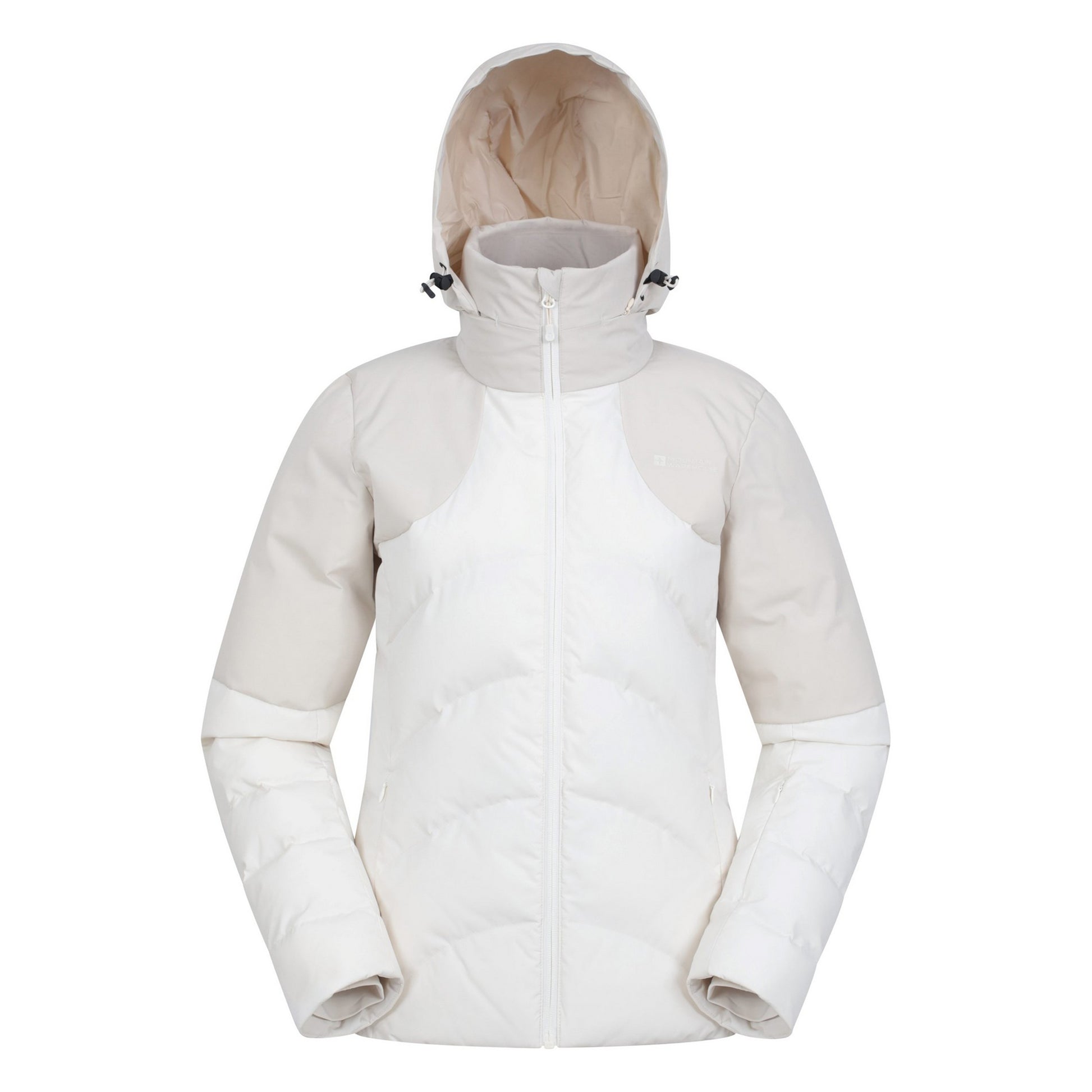 Cream - Pack Shot - Mountain Warehouse Womens-Ladies Cairngorm Baffled Ski Jacket