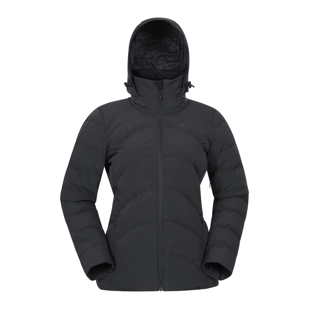 Black - Front - Mountain Warehouse Womens-Ladies Cairngorm Baffled Ski Jacket