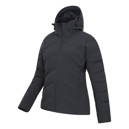 Black - Lifestyle - Mountain Warehouse Womens-Ladies Cairngorm Baffled Ski Jacket