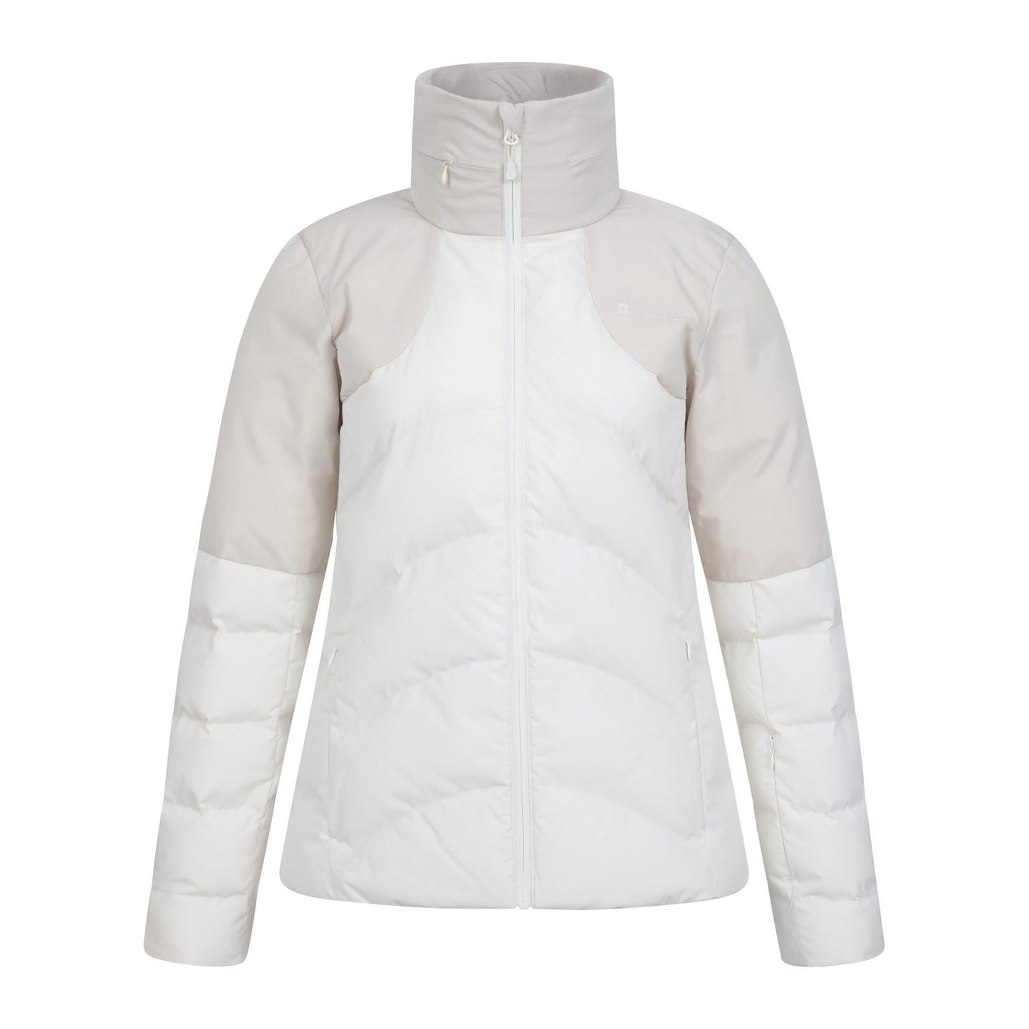 Cream - Front - Mountain Warehouse Womens-Ladies Cairngorm Baffled Ski Jacket