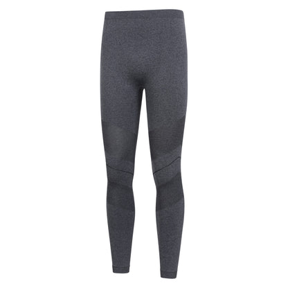 Charcoal - Lifestyle - Mountain Warehouse Mens Ventina Seamless Base Layer Bottoms