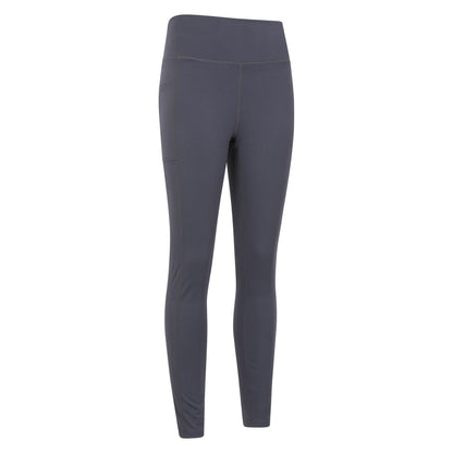 Grey - Side - Mountain Warehouse Womens-Ladies Breeze Full Length Leggings