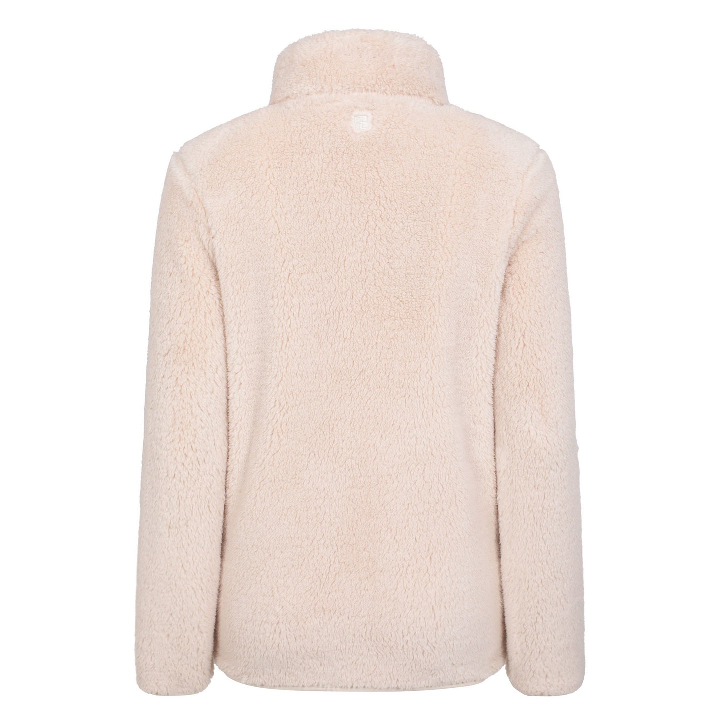 Beige - Back - Mountain Warehouse Womens-Ladies Teddy Fleece Full Zip Jacket