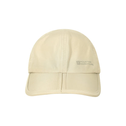 Natural - Pack Shot - Mountain Warehouse Unisex Adult Travel Extreme Mosquito Repellent Baseball Cap
