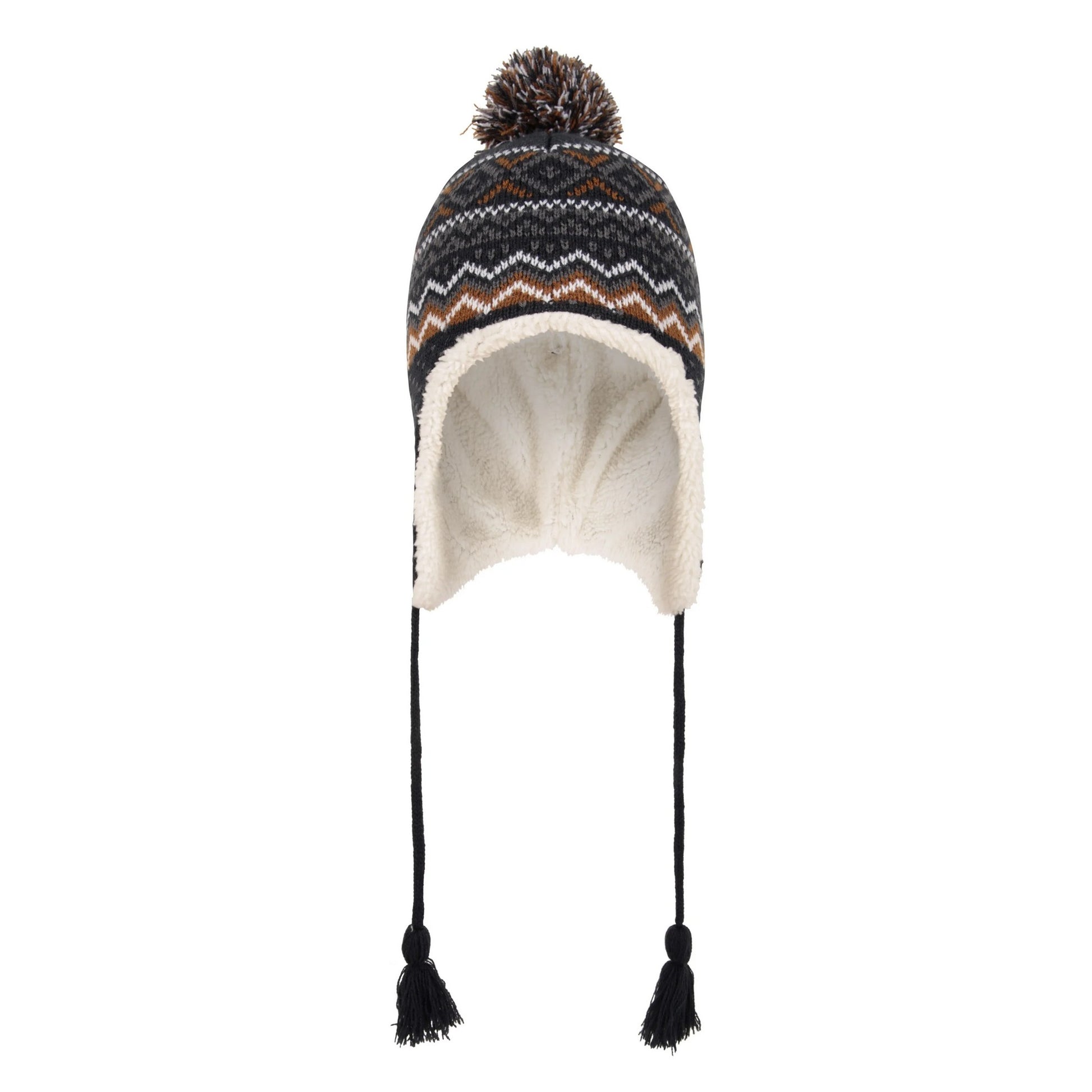 Navy - Front - Mountain Warehouse Mens Nordic Sherpa Lined Trapper Hat