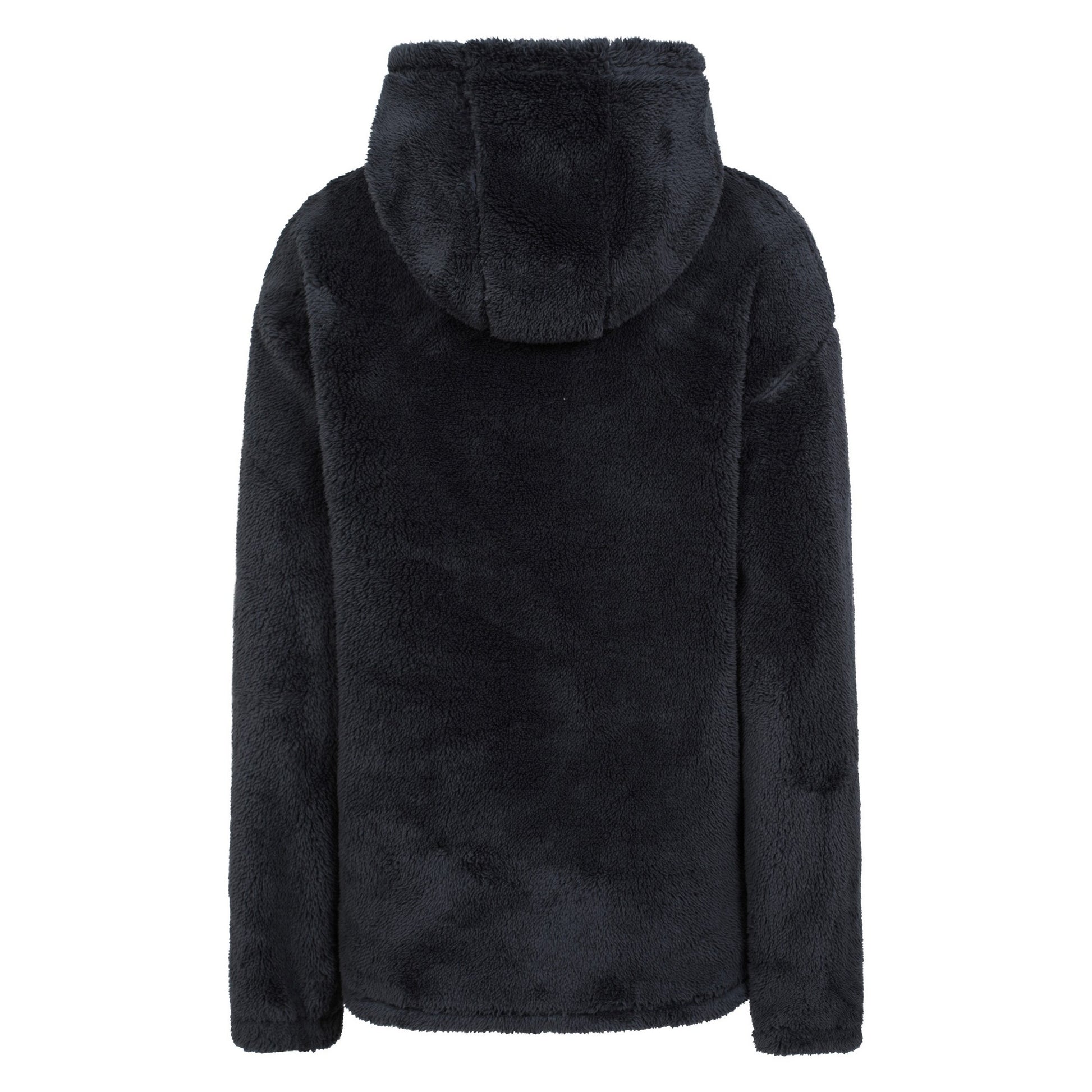 Grey - Back - Mountain Warehouse Womens-Ladies Teddy Fleece Hoodie