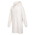 Beige - Lifestyle - Mountain Warehouse Womens-Ladies Cosy Snaggle Borg Hoodie Blanket
