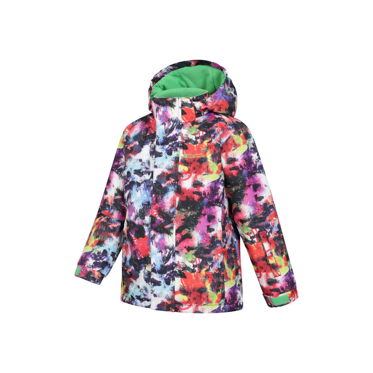 Mixed - Side - Mountain Warehouse Childrens-Kids Mogal Abstract Ski Jacket