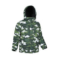 Dark Green - Lifestyle - Mountain Warehouse Childrens-Kids Mogal Camo Ski Jacket