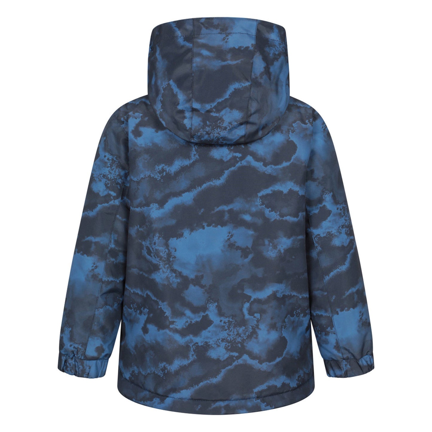 Dark Blue - Back - Mountain Warehouse Childrens-Kids Berg Abstract Ski Jacket